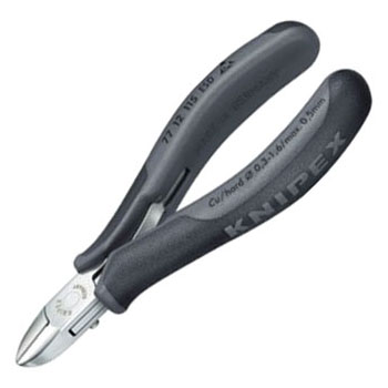 クニペックス/KNIPEX エレクトロニクスニッパー 品番：7712-115ESD JAN