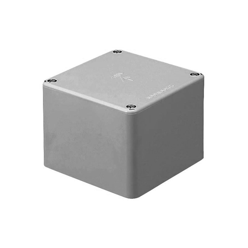 プールボックス 150x150x55mm 正方形(ノック無) PVP-1505J ベージュ 1