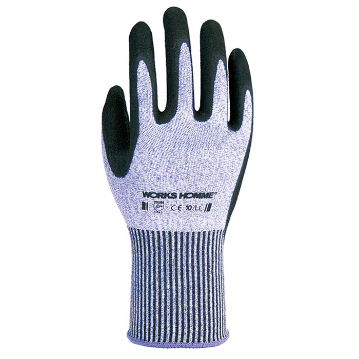 ミドリ安全 作業手袋 耐切創性手袋 ケブラー(R) MK-100V すべり止付 フリー