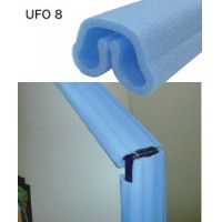 UFO-8・ブルー（柱、枠の養生カバー）30本入 メーカー直送品代引利用不可 個人宅不可の1枚目