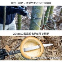 ゼットソー レシプロHI 竹伐採用300 P3.0 刃渡り300mm 厚刃1.2mm 取寄品の3枚目