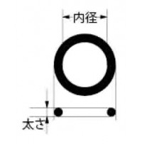 補修用Oリング(9.8×2.4)(2枚入)の2枚目