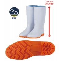 耐油衛生長靴 ホワイト 24.5cm ※取寄品の2枚目