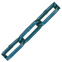 アルミカラーチェーン(ブルー)線径3×内長24×内巾5mm 1m価格の1枚目