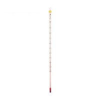 棒状温度計 バラ アルコール H-5S 0～100℃ 30cmの1枚目