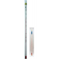 棒状温度計 バラ アルコール H-6S -30～50℃ 30cmの3枚目