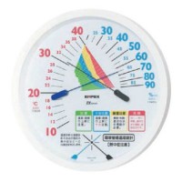 環境管理温・湿度計「熱中症注意」の1枚目