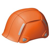防災用折りたたみヘルメット BLOOM ブルーム オレンジの1枚目