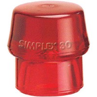 シンプレックス用ヘッド プラスティック(赤) 頭径30mm ※取寄品の1枚目