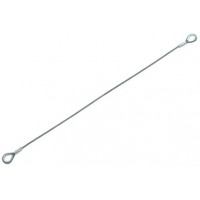 ワイヤロープスリング Eタイプ アルミロック 6mm×1m ※取寄品の1枚目