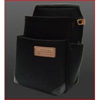 超軽量特殊ナイロン製腰袋(ブラック)180×210×110mmの2枚目