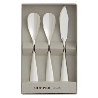 COPPER the cutlery アイスクリームスプーン×2本&バターナイフ×1 (3PCセット) 取寄品の1枚目