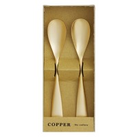 COPPER the cutlery アイスクリームスプーン×2本 ゴールド 取寄品の1枚目