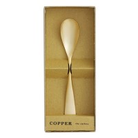 COPPER the cutlery アイスクリームスプーン ゴールド 取寄品の1枚目