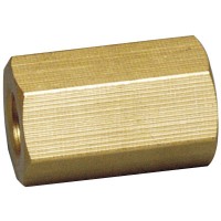 黄銅製ねじ込継手 異径ソケット ネジ(Rc1×Rc2)3/8×1/4の1枚目
