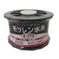 モツレン水糸リール巻 ピンク 太0.8mm×270m 1箱10巻価格の1枚目
