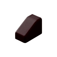 プラモール付属品コーナージョイント(ボックスタイプ)チョコレート (1個価格) 取寄品の1枚目