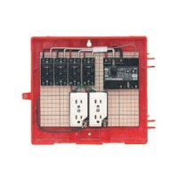 屋外電力用仮設ボックス(赤色)感度電流30mA RB-12AO 1個価格の1枚目