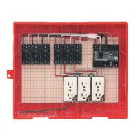 屋外電力用仮設ボックス(赤色)感度電流30mA RB-14AO (1個価格)の1枚目