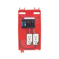 屋外電力用仮設ボックス(赤色)感度電流15mA 1個価格の1枚目