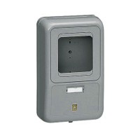 電力量計ボックス(化粧ボックス)グレー WP-2G-Z (5個価格)の1枚目