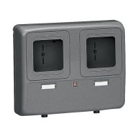 電力量計ボックス(化粧ボックス)ダークグレー WP-2WDG-Z (1個価格)の1枚目