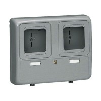 電力量計ボックス(化粧ボックス)グレー WP-2WG-Z 6個価格の1枚目