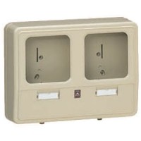 電力量計ボックス(化粧ボックス)ベージュ WP-2WJ-Z (1個価格)の1枚目
