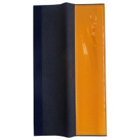 フルハーネス用反射ベルト ワイドタイプ(7cm幅) 橙 2枚入 取寄品の1枚目
