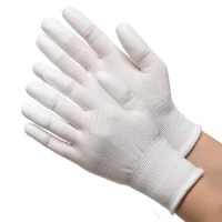 ウレタンコーティング手袋 指先ウレタンコーティング手袋 ホワイト Sサイズ 取寄品の2枚目