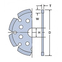 サイレントレーザー SLC 106×2.3×20mmの2枚目
