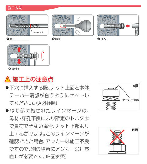 トルコンアンカー TCWタイプ TCW-1290(1箱・25本価格) - 大工道具