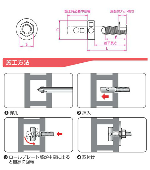 アメラハンガー ITA-Rタイプ ITA-1050R(1箱・50本価格) - 大工道具