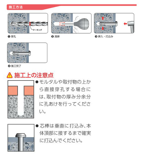 オールアンカー ステンレス STタイプ ST-1070(1箱・30本価格) - 大工