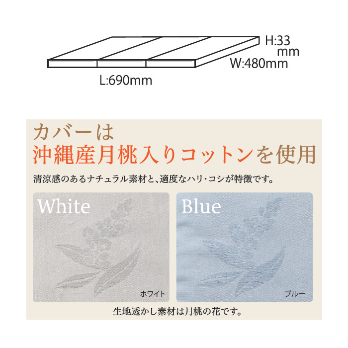 素肌呼吸ワンニャンベッドお部屋用2 シングルマット3枚折 ブルー 取寄