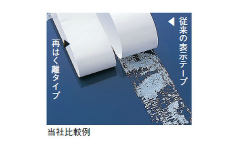 ガードテープ(再はく離タイプ)GTH-501TR 50mm幅×100m ※メーカー直送品