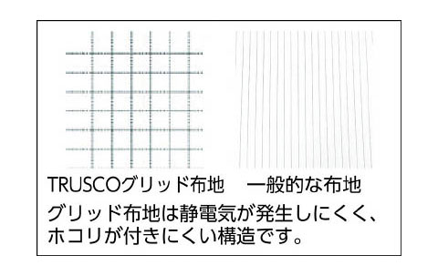 制電糸グリッド仕様フード付つなぎ服 ブルー 3L - 大工道具・金物の