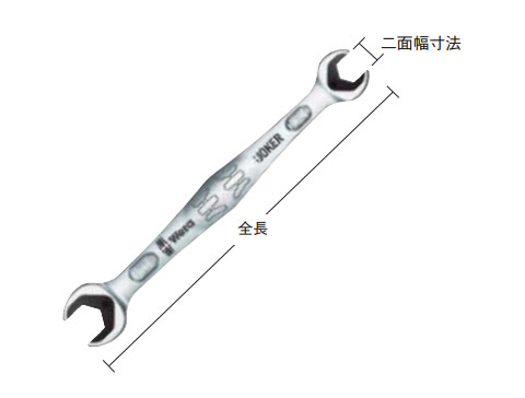 両口レンチ 17×19 - 大工道具・金物の専門通販アルデ