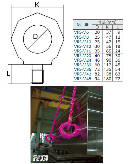 RUD スターポイントVRSM8 VRSM8(4874692) JAN：4580269143121-