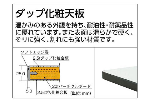 AWMP型高さ調節作業台 900×600 φ100キャスター付※メーカー直送品 車上