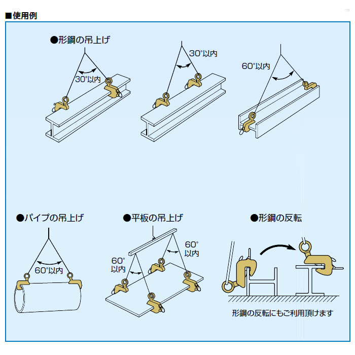 横吊クランプ HLC1H-