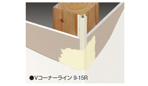 Vコーナーライン 先付けタイプ 2.5m 1箱80本価格 - 大工道具・金物の