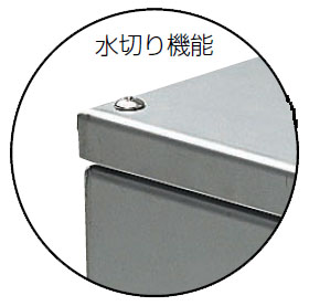 防水ステンレスプールボックス(水切り蓋)150×150×100mm 1個価格 - 大工