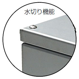 防水ステンレスプールボックス(水切り蓋)200×200×100mm 1個価格 - 大工