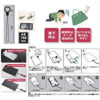 スマホペタスト リングストラップ ブラック 取寄品の2枚目