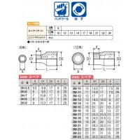 3/8 ソケットレンチセット ホルダー12点セット ※取寄品の2枚目
