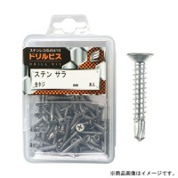 ドリルビス・ステンサラスズ 4×16mm 全ネジ プラケース入 1P(125本入) 取寄品の1枚目