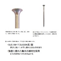 ステンレスコーススレッド ラッパ頭 徳用箱入 3.9x38mm 1箱300本価格 ※取寄品の2枚目