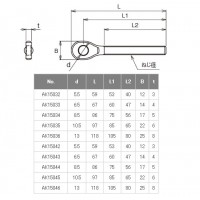 ピンボルト 右ねじ M10の2枚目