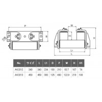 デッキエンドローラーJIS型 450の2枚目